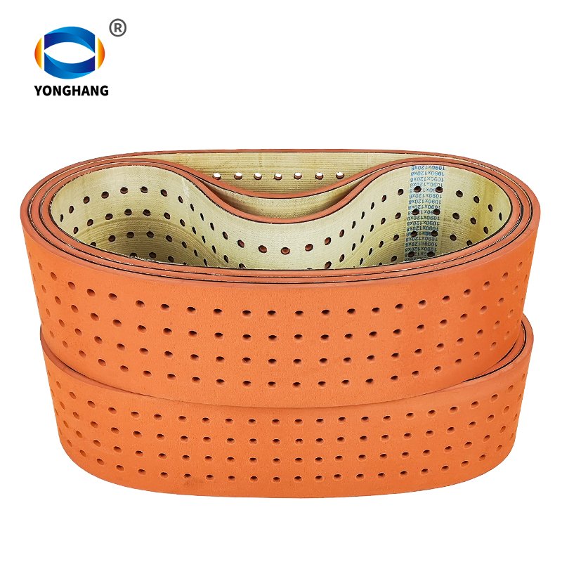 1090*120*8mm 1230*100*8mm Laminating machine belt Carton machine suction belt Rubber Flat Paper feeding belt