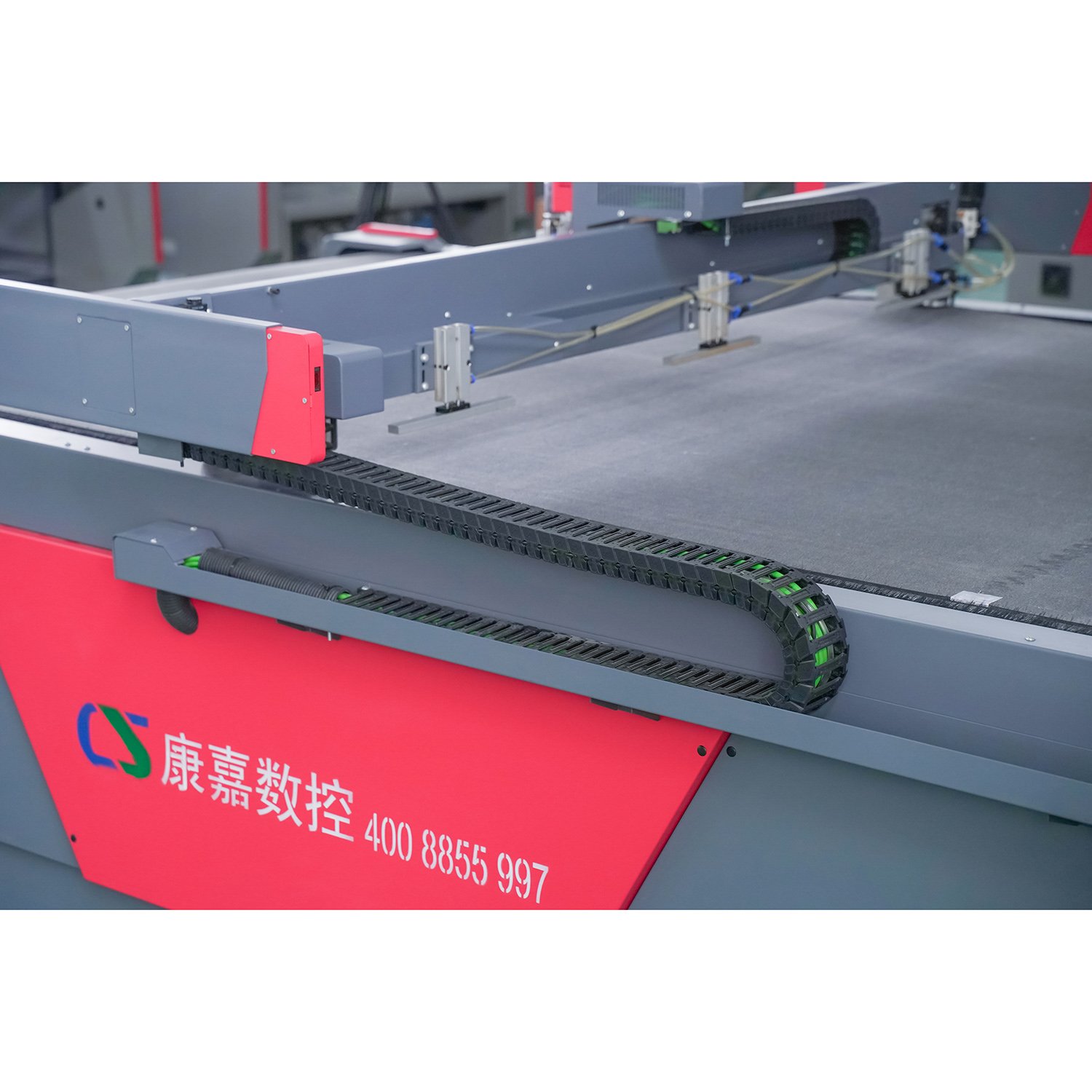 High Quality Textile Cutting Table Automatic Round Knife Canvas Fabric Cloth Cutting Plotter Machine