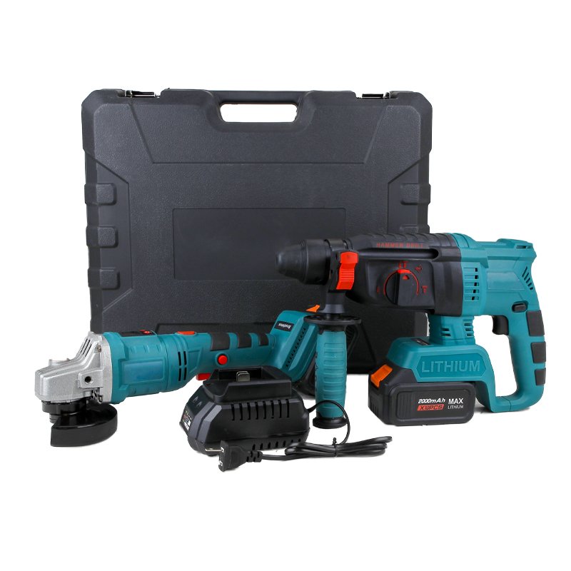 Power Tools Set Electrical Tool Kit Set 21v Cordless Hammer Drill Tool Set