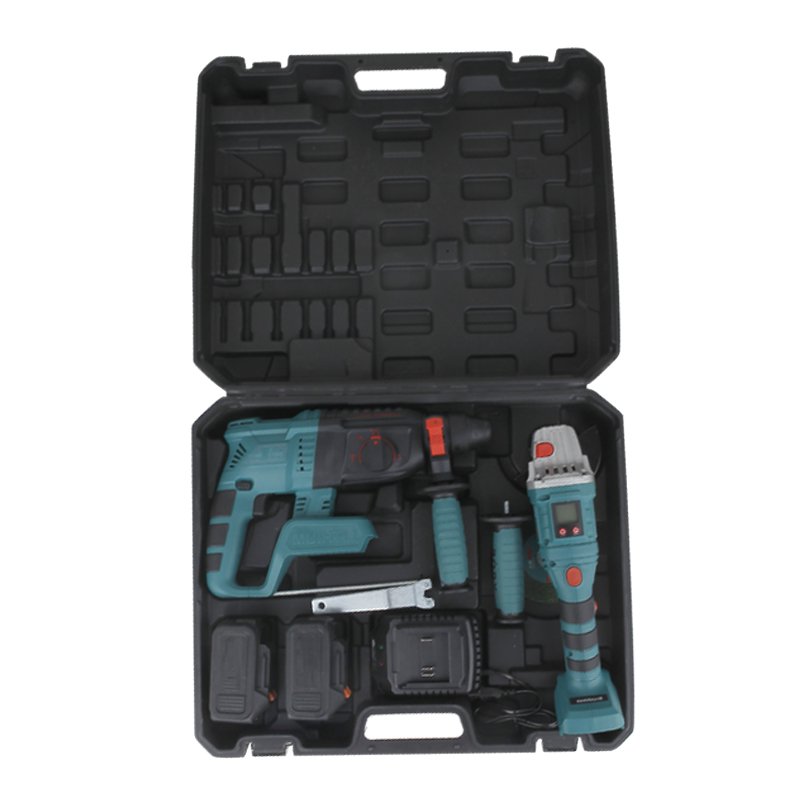 Power Tools Set Electrical Tool Kit Set 21v Cordless Hammer Drill Tool Set