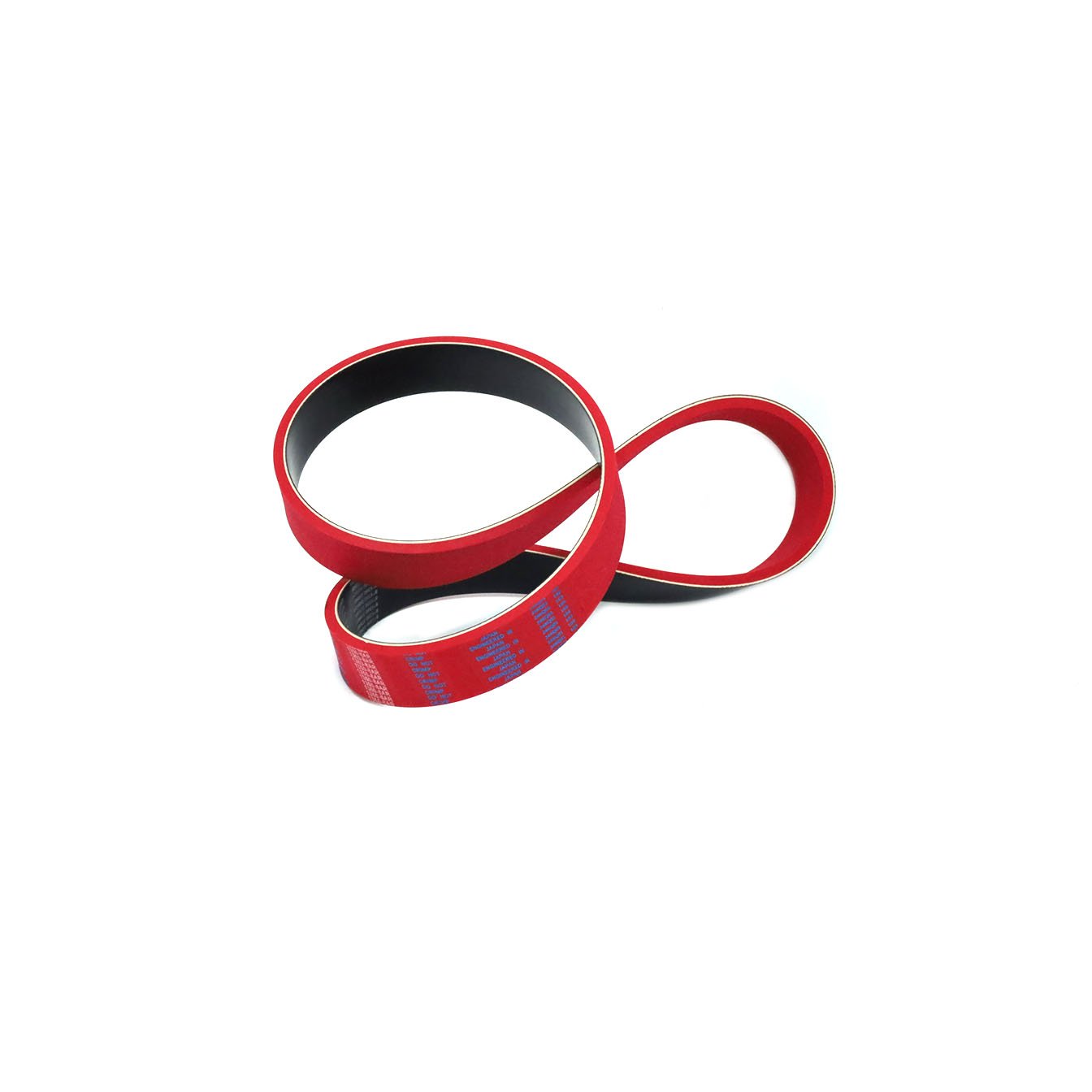 Factory Wholesale Rubber Timing Belt Flat Rubber Belts With Red Rubber Coating 1350-8NAR