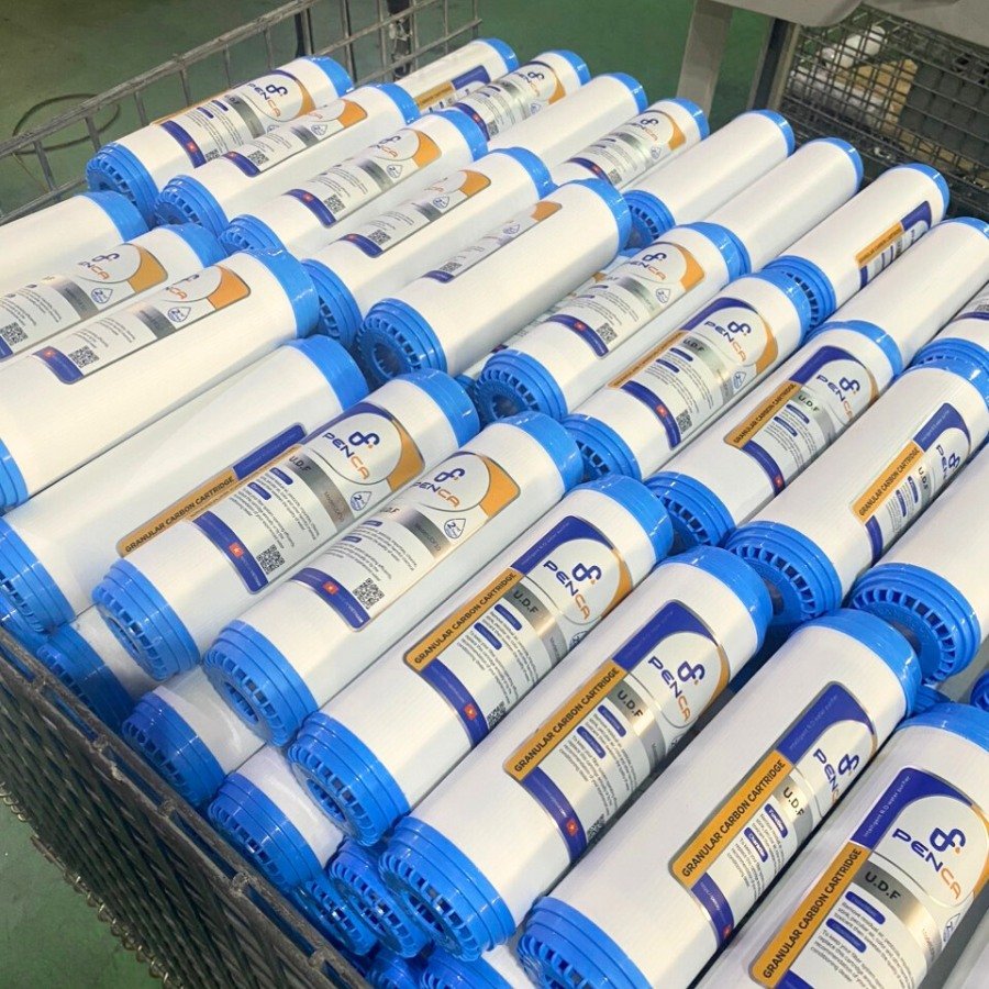High Quality Carbon Filter Cartridge UF Membrane Reverse Osmosis Water Filter System Granular Carbon Cartridge Filter