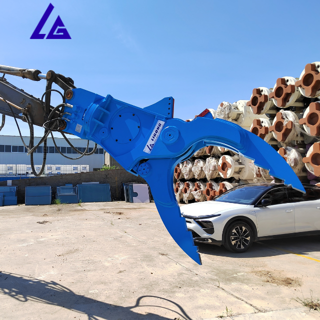 US Popular Recycling Tools Hydraulic Demolition Grapple Shear Auto Dismantling Grab For Car Stripping