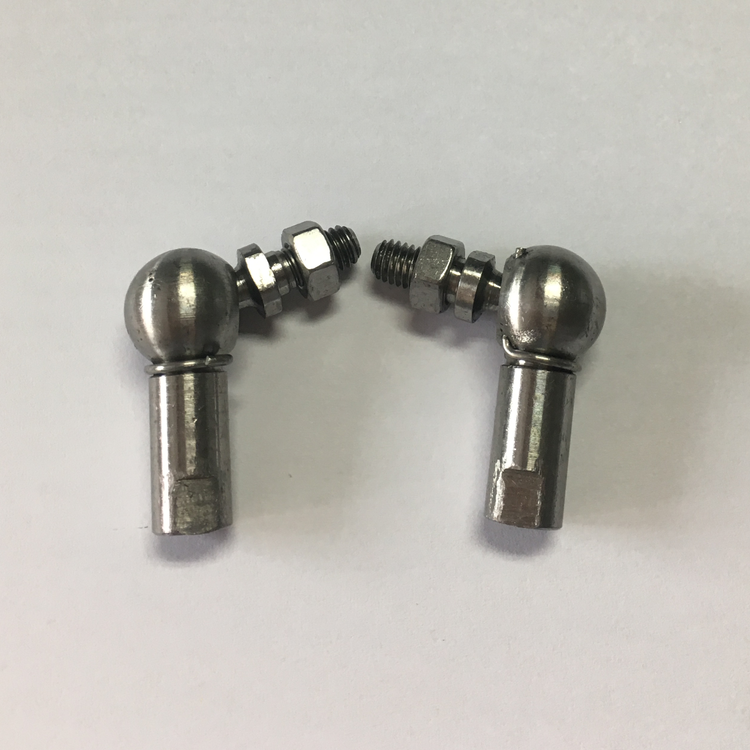 DIN71802 CS10M6 M6 stainless steel angle ball joint clip locking rod end bearing