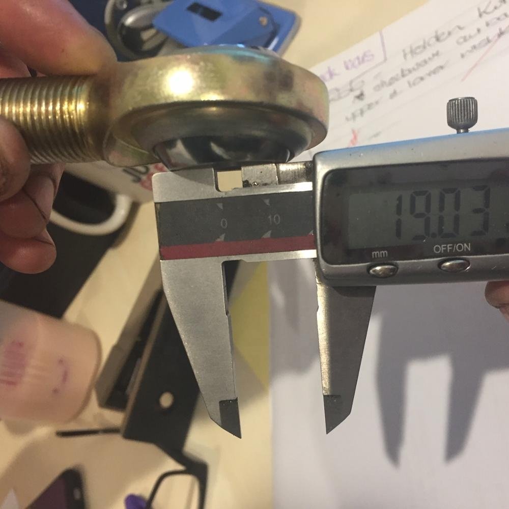 stainless steel rod end bearing male female thread 3/4 1/2 5/8 7/8