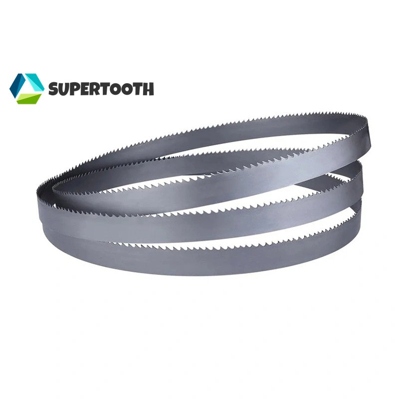 Professional Manufacture Bimetal Bandsaw Blade High Frequency Welded Cutting Tool Steel Carbide HSS Carbon Steel White Finishing