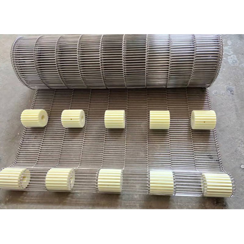 Food Processing Industry Metal Conveyor Belt Food Grade Transmission Belt