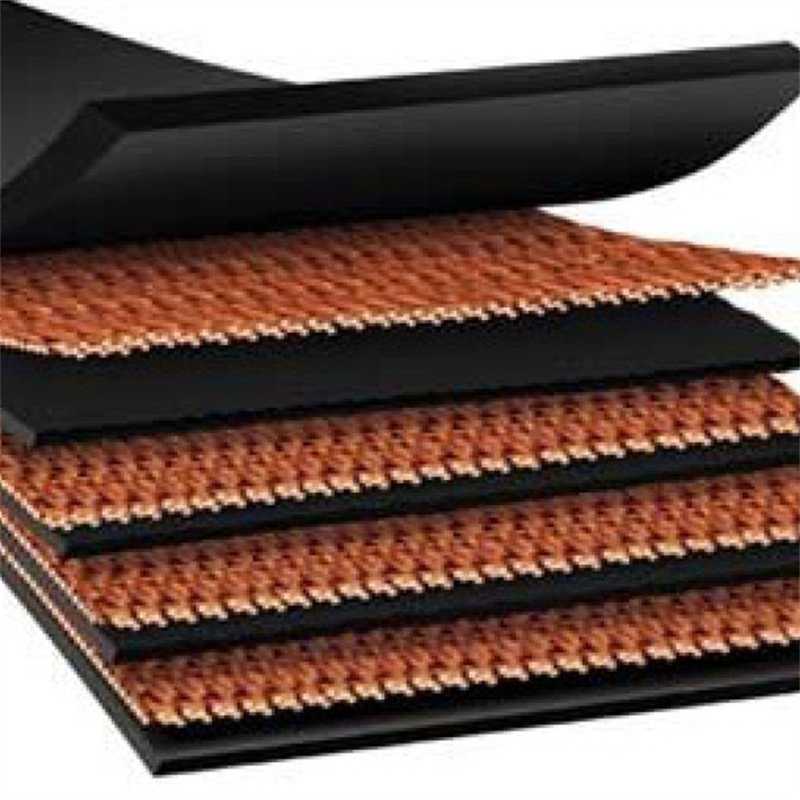 High-temperature resistant rubber fabric multi-ply textile wide 1400mm rubber conveyor belt ep 160 rubber conveyor belt