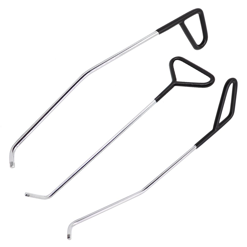 Car Dent Removal Hook Tool Body Dent Repair Crowbar Tool Kits Paintless Dent Repair Kit Tool Set