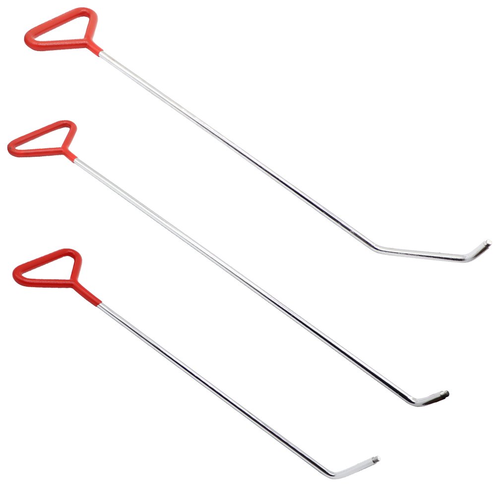 Car Dent Removal Hook Tool Body Dent Repair Crowbar Tool Kits Paintless Dent Repair Kit Tool Set