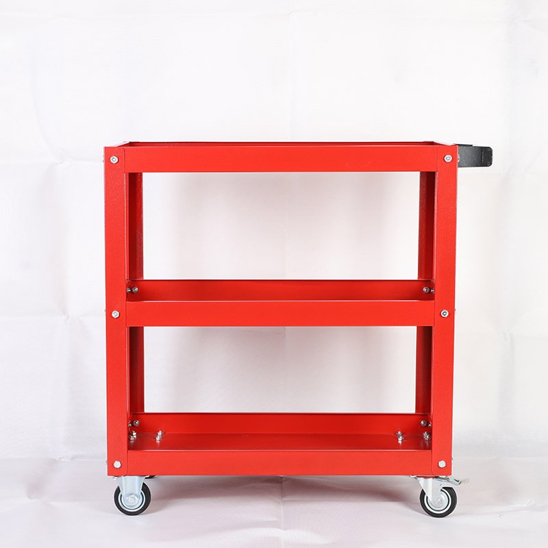 ALL ONE TECH Professional Auto Repair Mechanical Tool Cart 3 Shelf Hot-Selling Workshop Car Body Repair Tool Trolley with Wheel