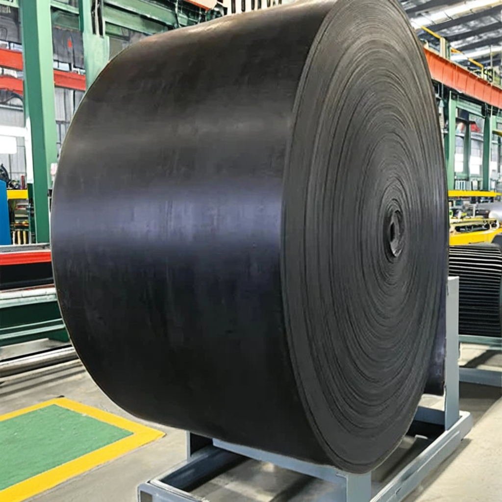 Custom Cut & Moulded EP Fabric Rubber Conveyor Belts Application for Machine Type Transmission Belt with Processing Services
