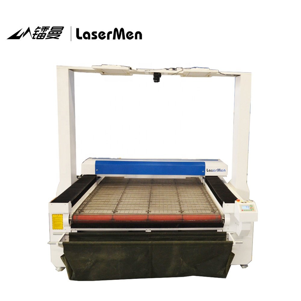 tailoring fabric laser cutting machine price for textile/fabric CCD camera cutting machine
