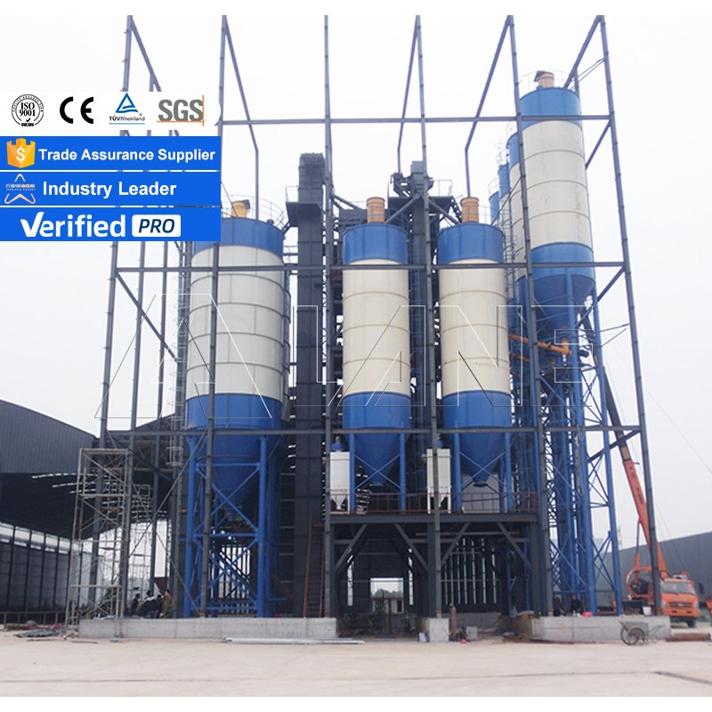 LANE Simple Dry Cement Mortar Production Line Premix Plant Mixing Equipment High Production Automation Control Dry Mortar Line