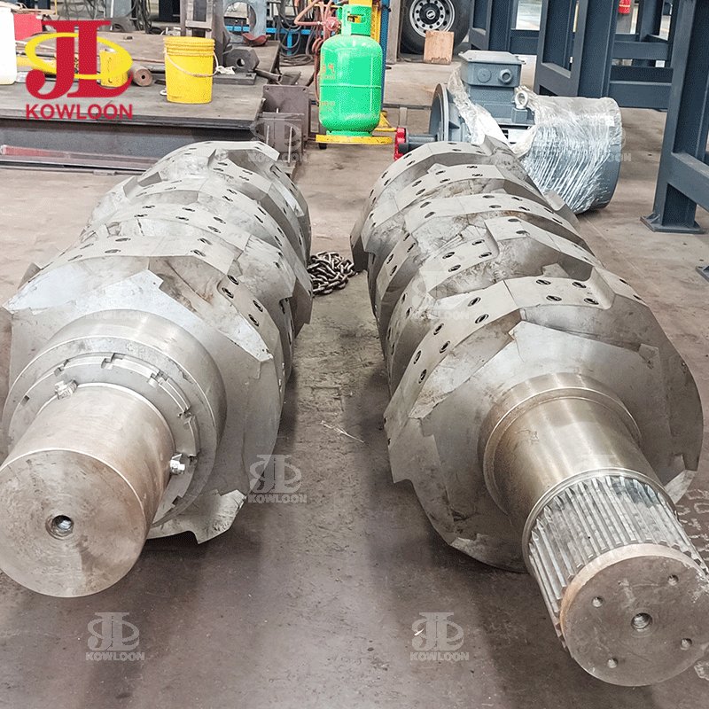 China Manufacturer Waste Car Body Shell Car Bumpers Waste Scrap Car Chassis Shredder Machine for Sale