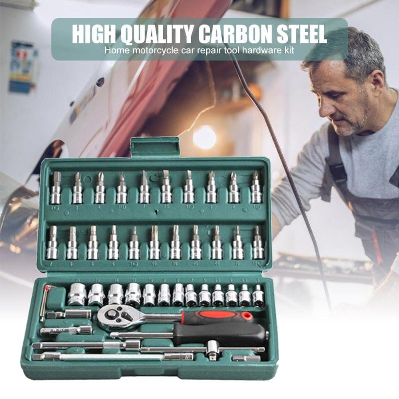Custom Tools Set Box Wrench Socket Hand Professional Herramientas Kit Mechanical Spanner Car Mechanics Tool Sets