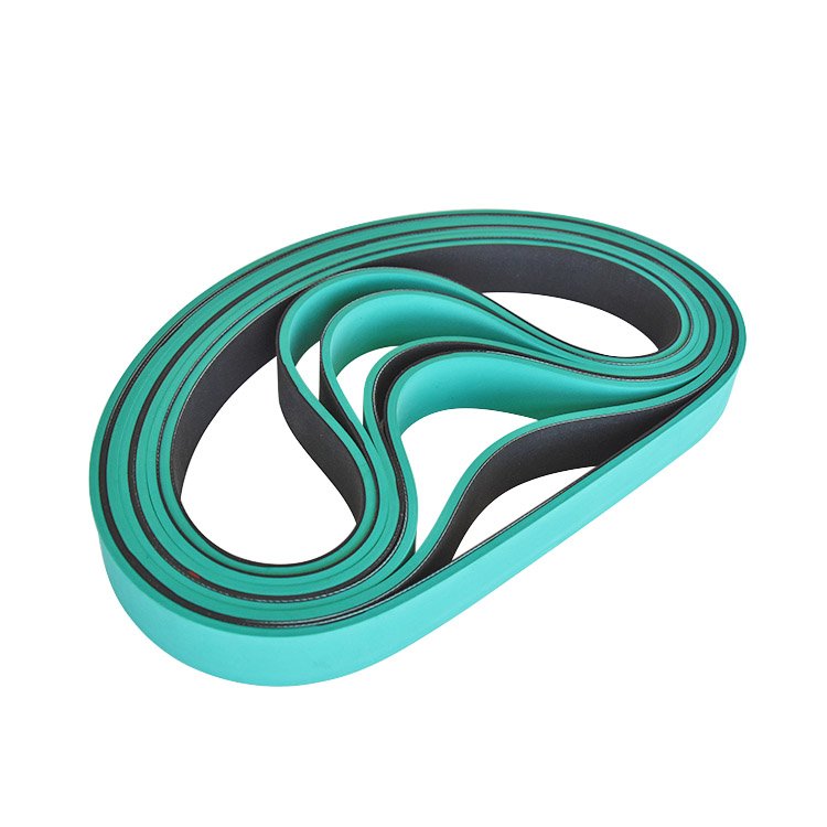 Integrated vulcanized seamless high wear-resistant rubber mechanical transmission synchronous belt
