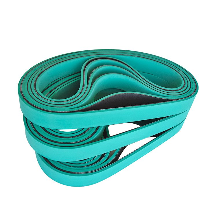 Integrated vulcanized seamless high wear-resistant rubber mechanical transmission synchronous belt