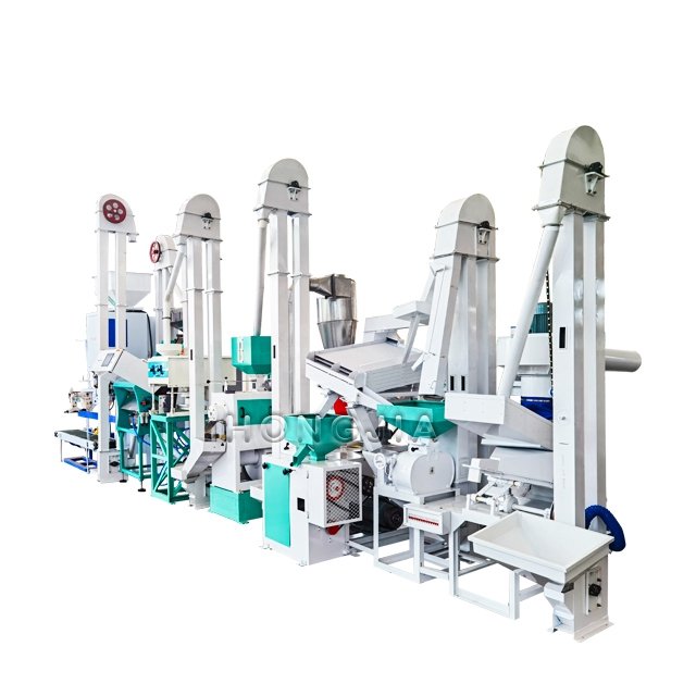Rice Processing Equipment Paddy Rice Whitener Mill Plant for Sale