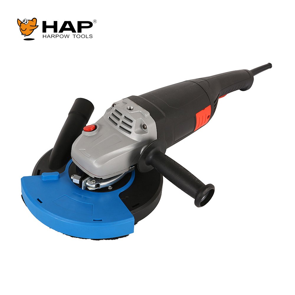 Power Tool Accessories 7Inch Plastic Concrete Grinder Dust Shroud Portable Dust Collector for Grinders