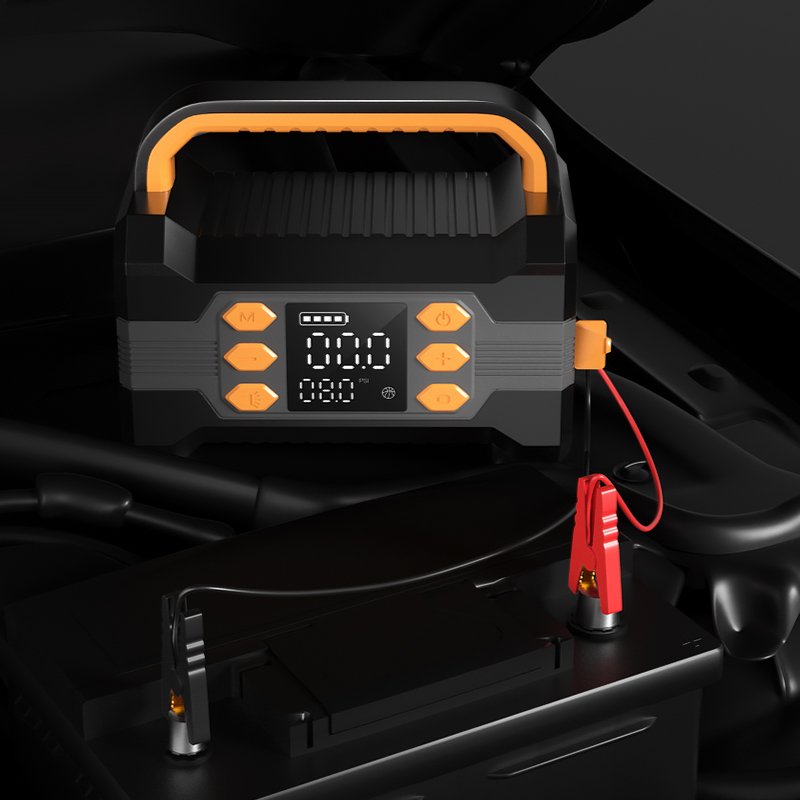 car battery charger compressor air car jump starter jump starter power bank compresor de aire recovery & off-road accessories