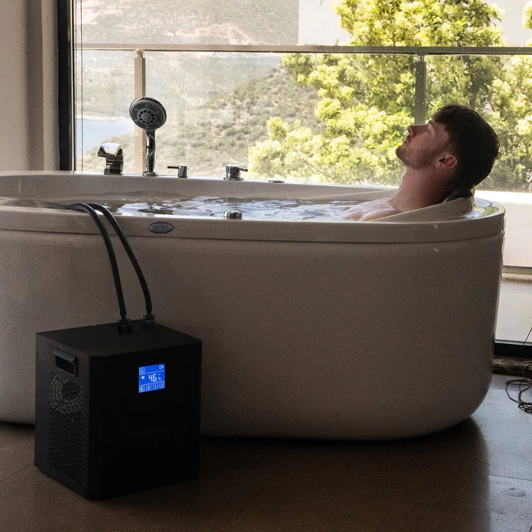 Simple and Affordable Chiller Recovery 0.3hp 0.5hp 1hp Ice Bath Smart Water Chiller Cold Plunge Chiller for Ice Bath