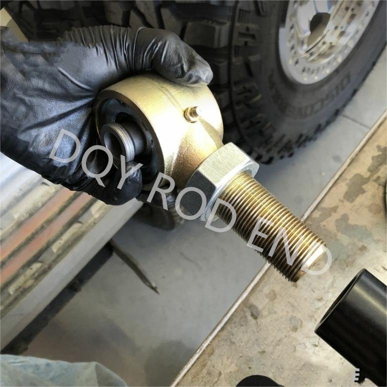 Chromoly 1.25 Jeep Johnny Joints Right and Left Thread Creeper Heim Joint 1 1/4 Flex Joints Rod End Bearings For offroad