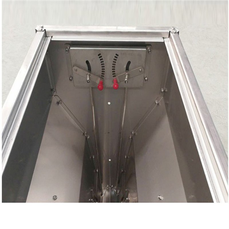Factory Supply Pig Farm Agriculture Double Side Automatic Stainless Steel Swine Feeder