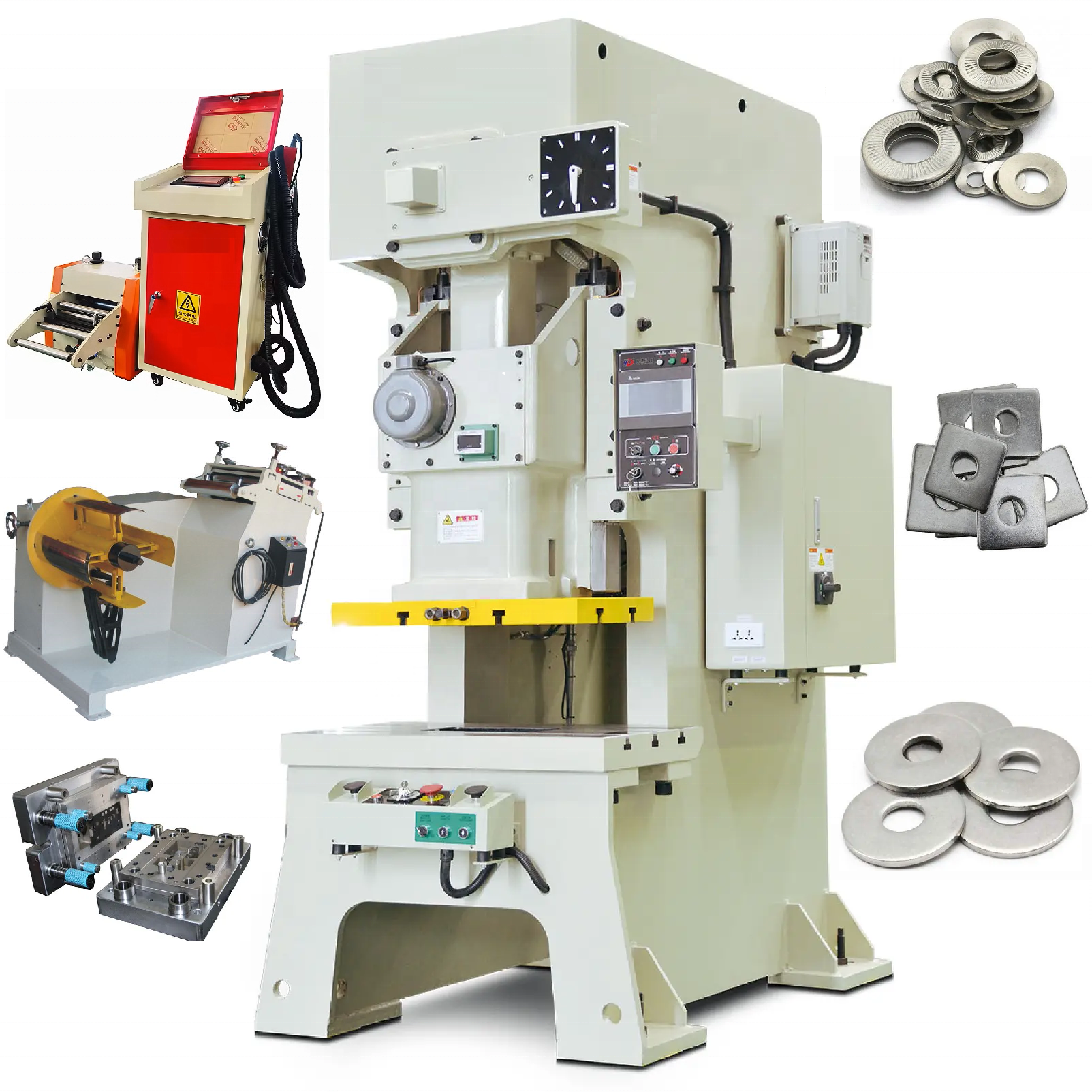 Square and Round Gasket Making Machine and Auto Production Line with Continuous Progressive Mold