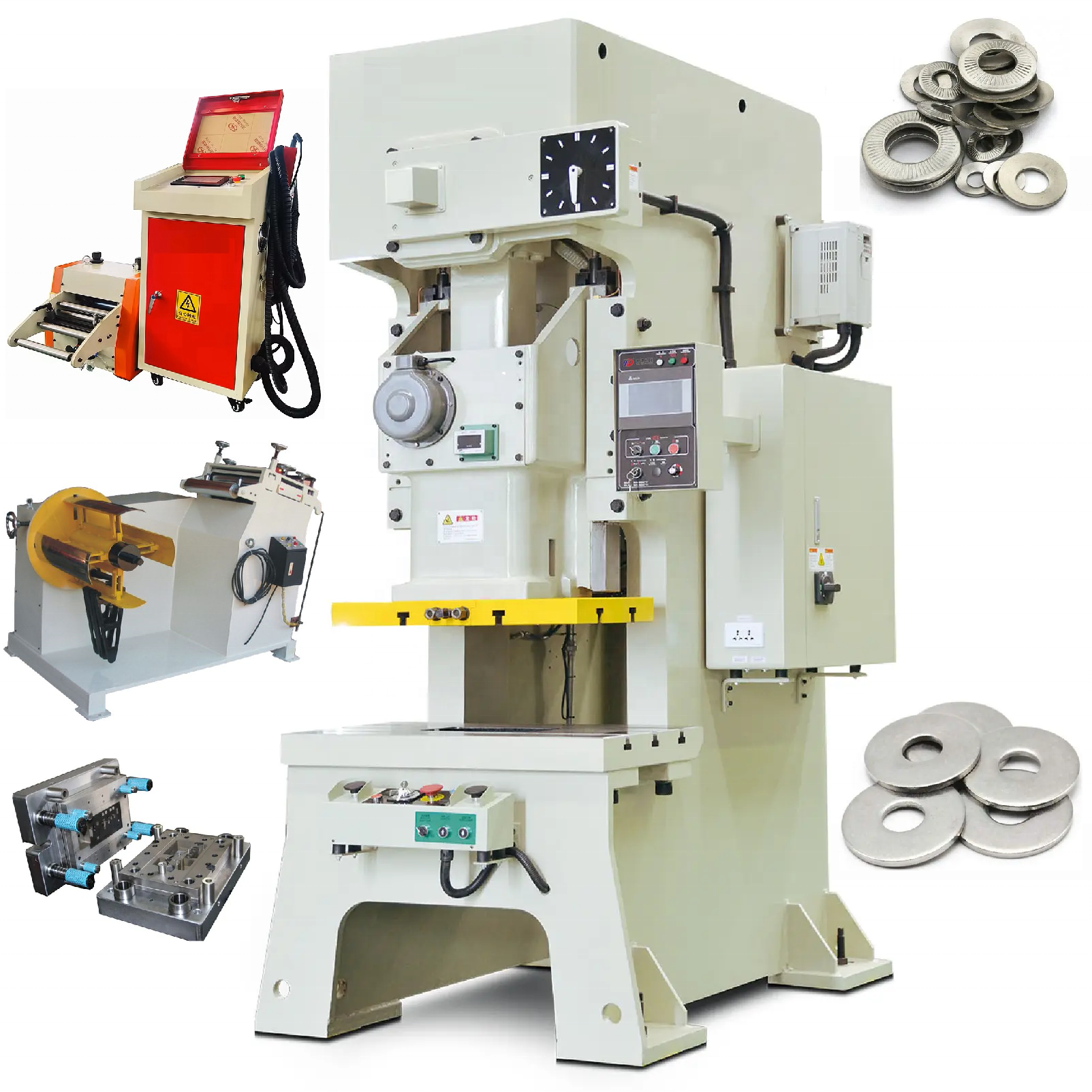 Square and Round Gasket Making Machine and Auto Production Line with Continuous Progressive Mold