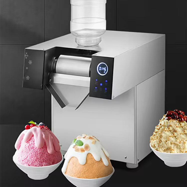 New Commercial Auto Milk Juice Ice Cream Snow Flake Ice Machine Snowflake Ice Making Machinedough Mixer Machine