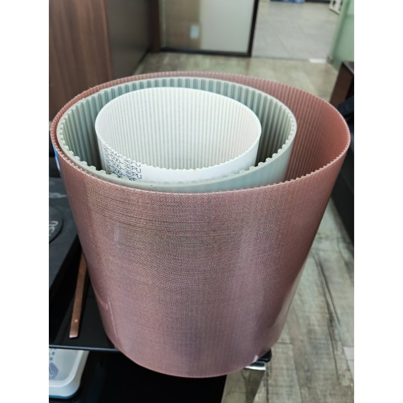 White Megadyne Japan Bando Quality T5 T10 Series 300mm Width Whole Barrel Polyurethane PU Synchronous Timing Belt