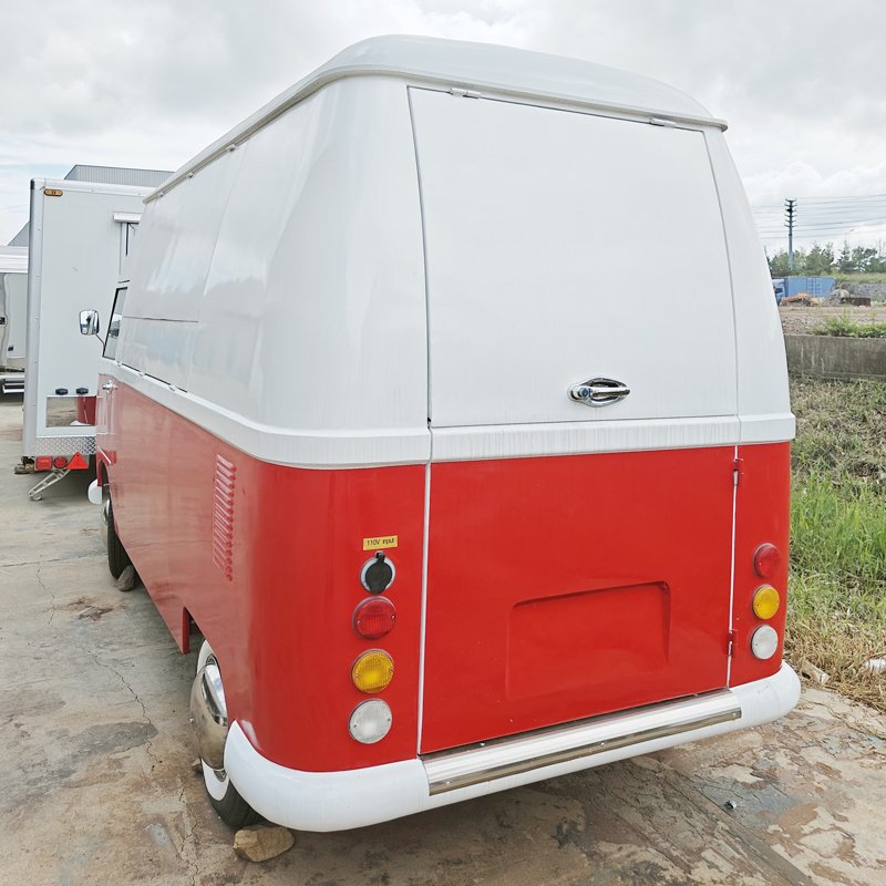 Mobile Kitchen Fully Equipped Food Cart Commercial Catering Concession Electric Truck for Sale