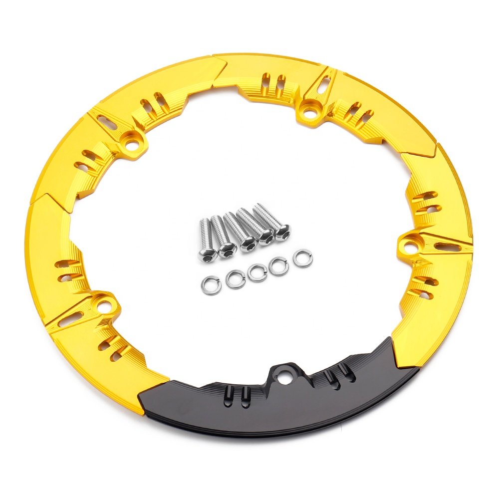 Motorcycle CNC Aluminum Transmission Belt Pulley Cover For YAMAHA TMAX 530 SX DX Tmax530 2017 2018 2019 Customized LOGO