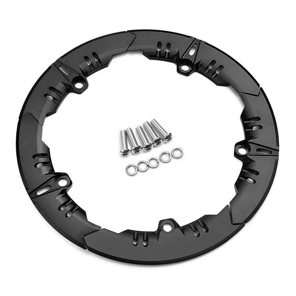 Motorcycle CNC Aluminum Transmission Belt Pulley Cover For YAMAHA TMAX 530 SX DX Tmax530 2017 2018 2019 Customized LOGO