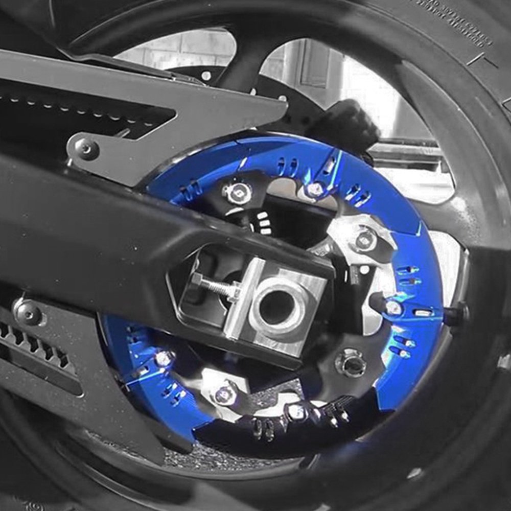 Motorcycle CNC Aluminum Transmission Belt Pulley Cover For YAMAHA TMAX 530 SX DX Tmax530 2017 2018 2019 Customized LOGO
