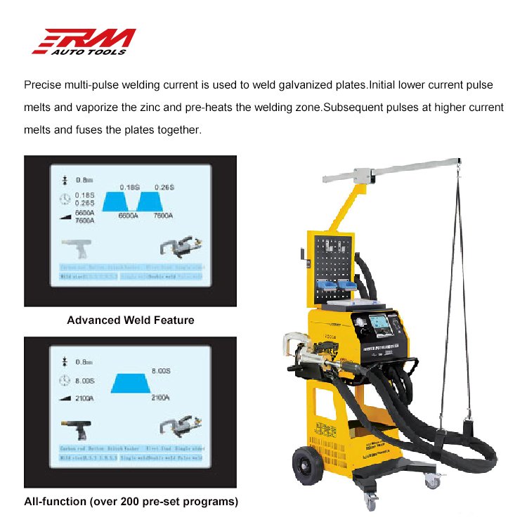 RM Body Repair Equipment Multifunctional Inverter Resistance Spot Welder Double-Sided Spot Welder
