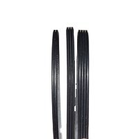 pj336 series black rubber transmission multi-groove belt for conveyor Transmission Belts
