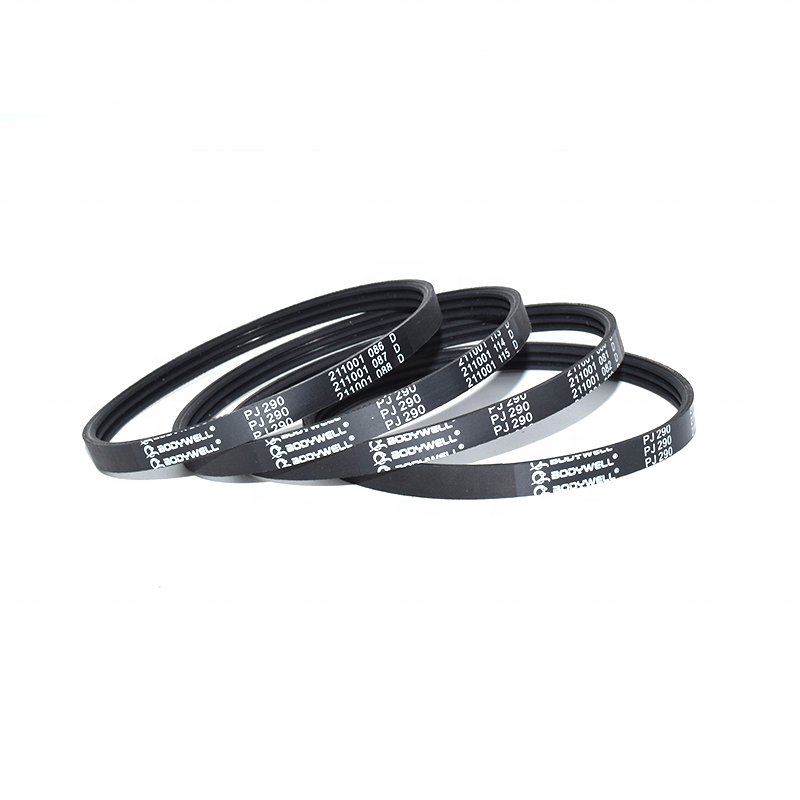 pj336 series black rubber transmission multi-groove belt for conveyor Transmission Belts