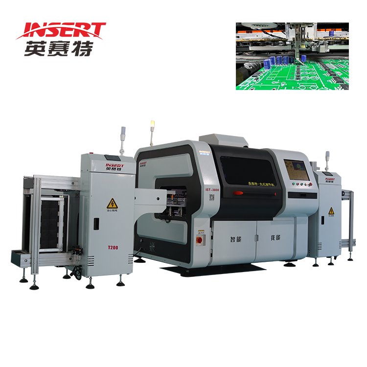 Automatic Small SMT Laser Marking Machine Radial & Axial Component Insertion Equipment with Motor and Bearing Core Components