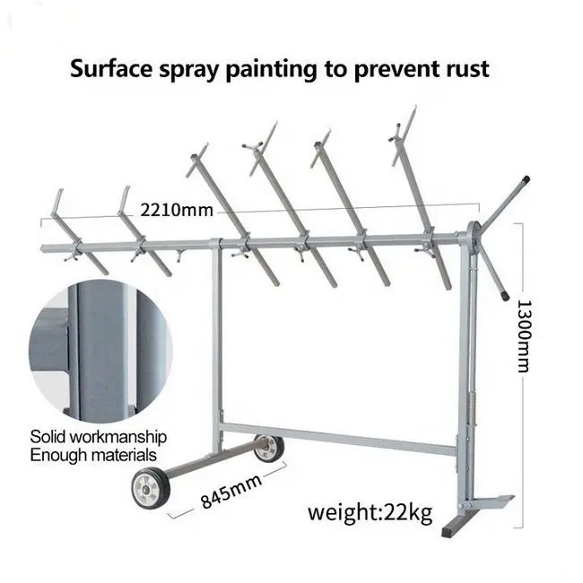 PS201 Car Body Shop Spray Paint Bracket Repair Tools Frame Polishing Shelf Display Rack Repair Stand