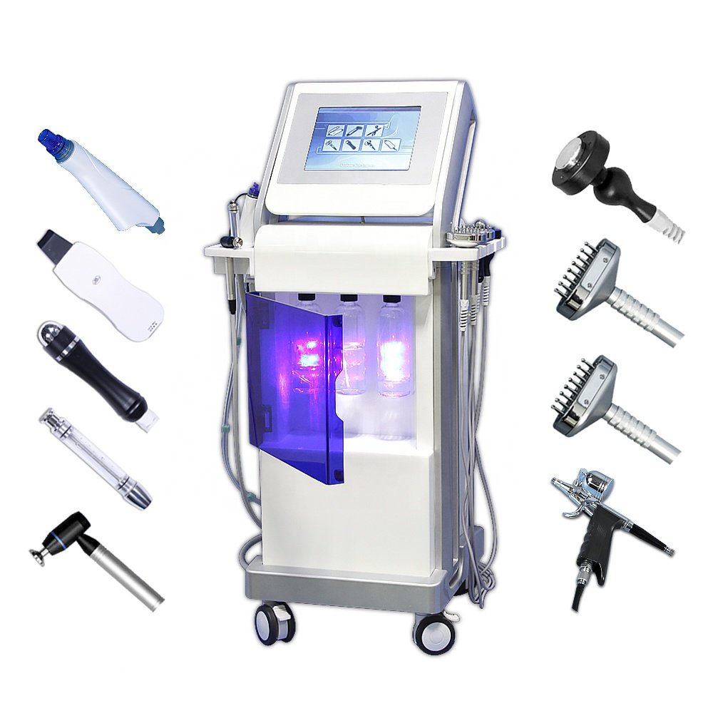 Beauty Equipment Best Dermalinfusion Diamond Hydra Lymphatic Drainage Facial Acne Facial Cleaning Hydro Vacuum Machine