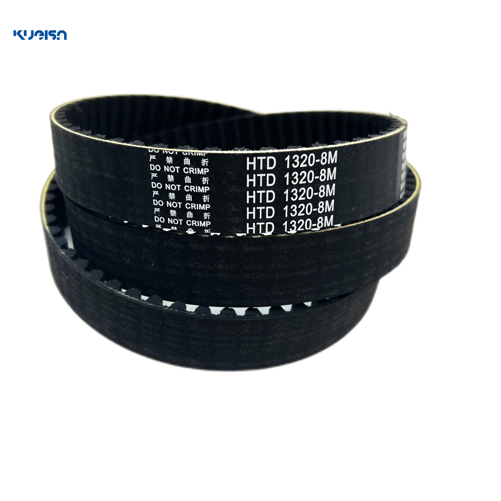 KUEISN rubber synchronous belt aramid wire core high performance support customized 8m 14m belt for folding machine