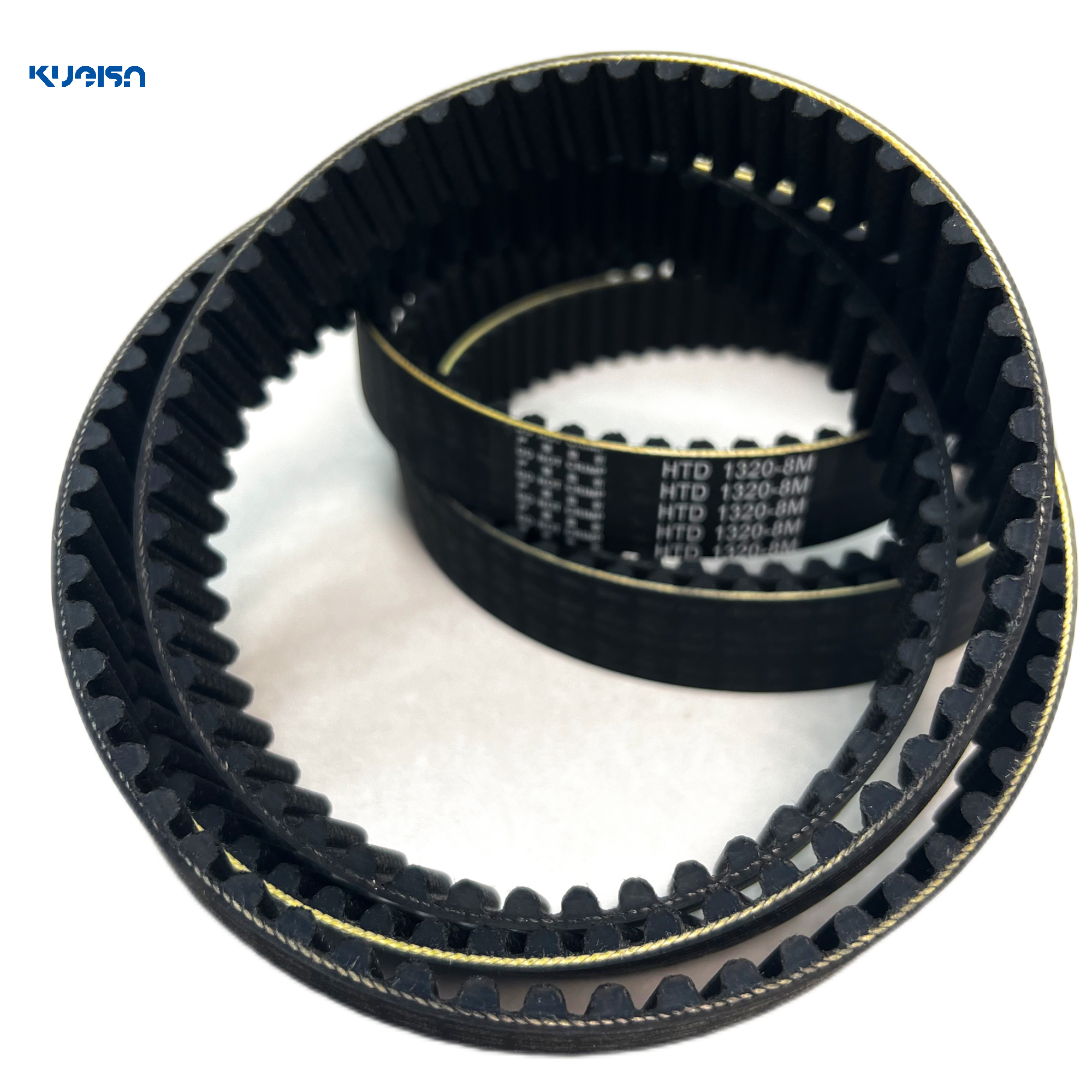 KUEISN rubber synchronous belt aramid wire core high performance support customized 8m 14m belt for folding machine