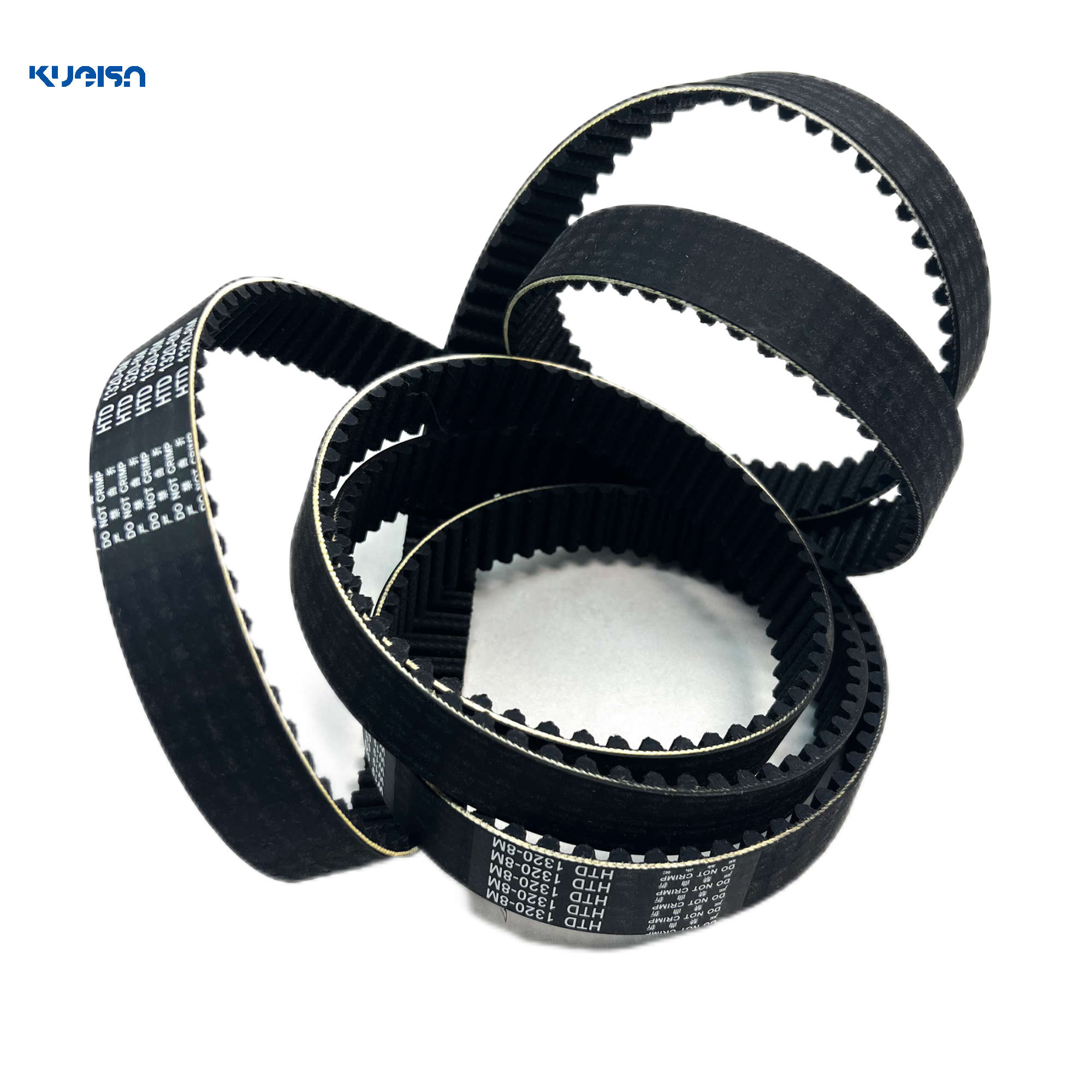 KUEISN rubber synchronous belt aramid wire core high performance support customized 8m 14m belt for folding machine