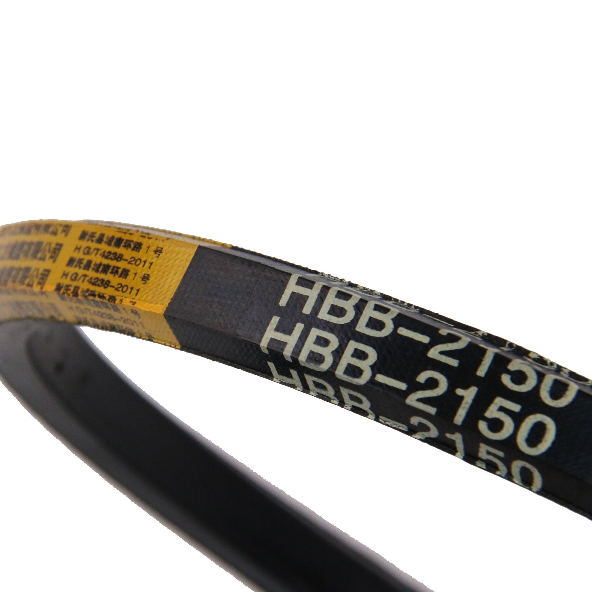 High Quality Double V Belt Classical Rubber Machine Drive Flexibility Low Noise Hexagon Belts HBB2150