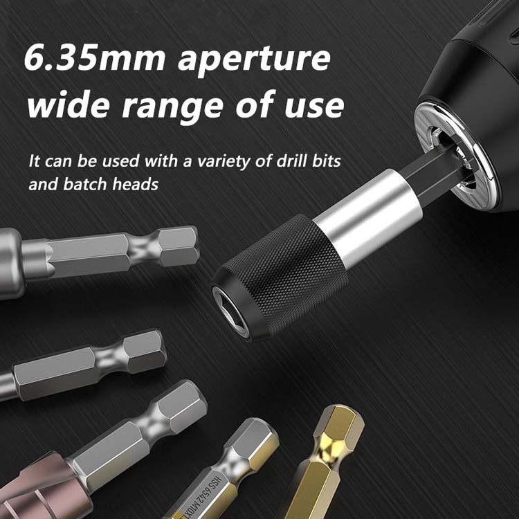 Hex Shank drill Bit Extender Set-Magnetic Quick Release Extension, Impact Driver Bit Holder,Efficient Impact Driver Bits Holder