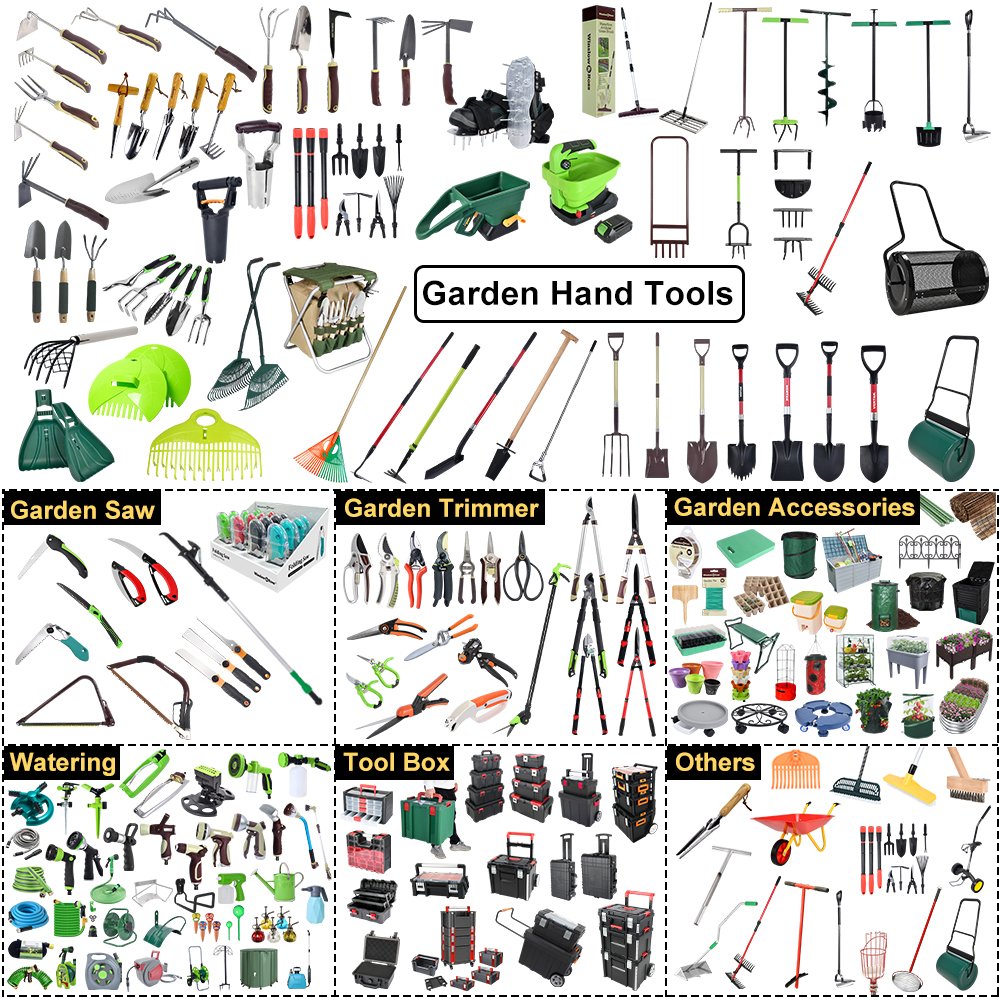 Winslow & Ross 6pcs Heavy Duty Garden tool Set Seed Detachable Hot Sale Garden tool Set With Seat