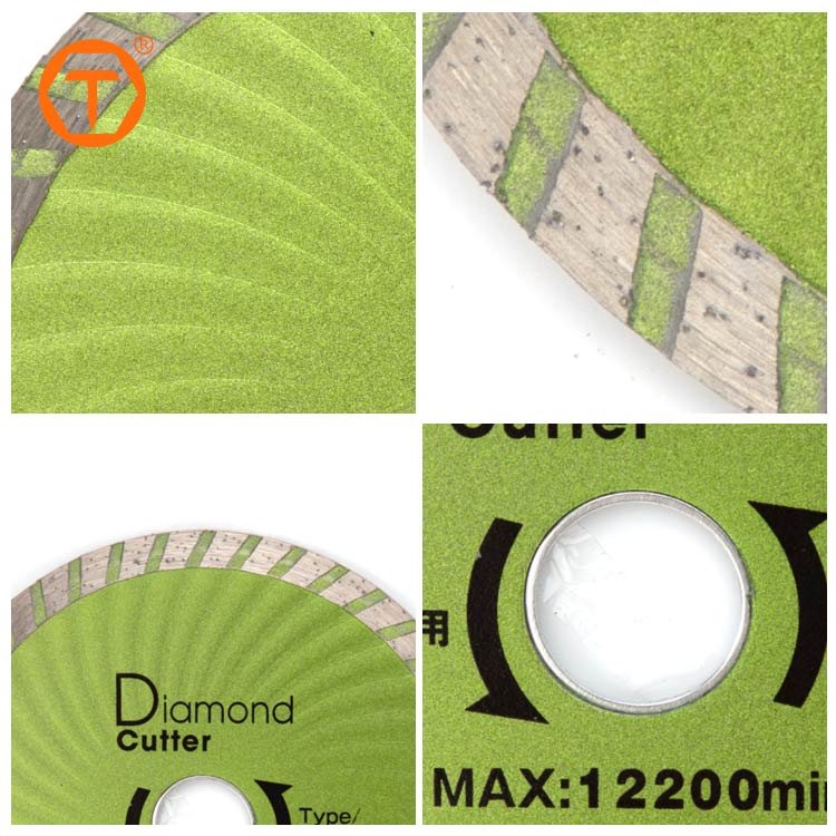 Saw blade cutting wood power tool accessories super diamond turbo cutting disc
