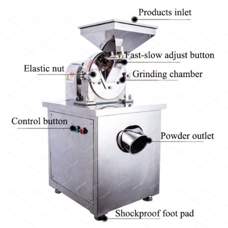 Pepper Powder Making Machine/Pepper Grinding Machine/Garlic Powder Making Machine